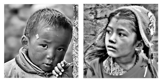 Junge und Mädchen in Nepal JK_Kinder